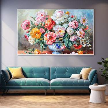 Vase with Flowers Painting